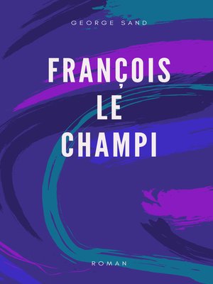 cover image of François le Champi